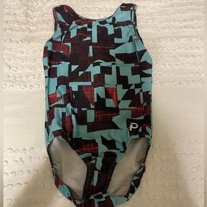 plum practice wear leotard